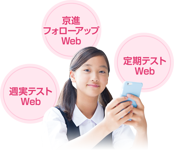京進フォローアップWeb / 週実テストWeb / 定期テスト Web